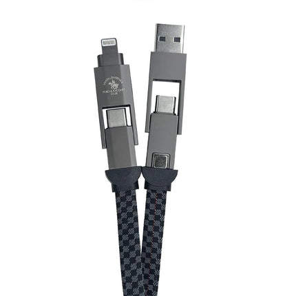 Miles 15cm 100W 4in1 PD Data Şarj Kablosu