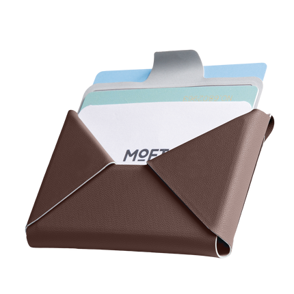 Agile Uyumlu Seyahat Tipi Standlı MagSafe Cüzdan - Çöl Titanyum 6