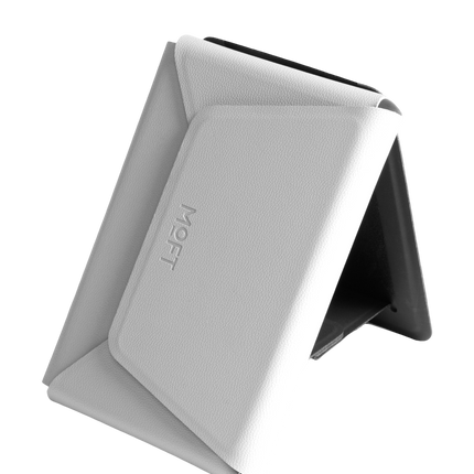 Agile Uyumlu Seyahat Tipi Standlı MagSafe Cüzdan - Beyaz 10