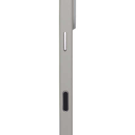iPhone 18 Pro/17 Pro Snap Movas Deri Magsafe Kapak Kılıf - Koyu Gri 5