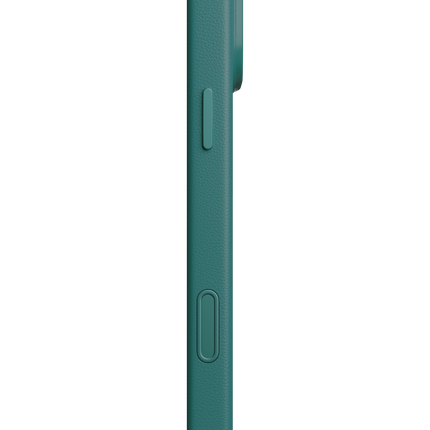 iPhone 18 Pro/17 Pro Snap Movas Deri Magsafe Kapak Kılıf - Koyu Yeşil 4