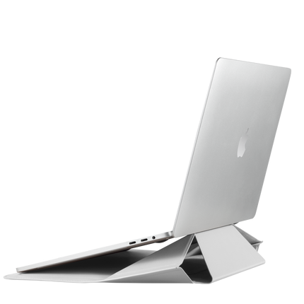 Macbook Air 13.6 Carry Sleeve Standlı Macbook Kılıfı - Beyaz 7
