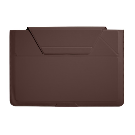Macbook Air 13.6 Carry Sleeve Standlı Macbook Kılıfı - Kahverengi 3