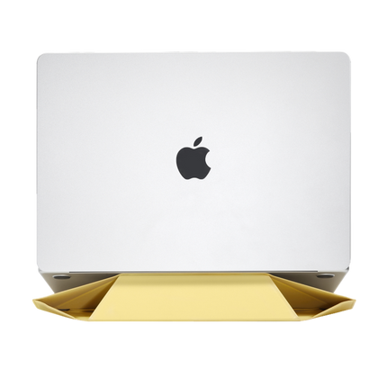 Macbook Air 13.6 Carry Sleeve Standlı Macbook Kılıfı - Sarı 6
