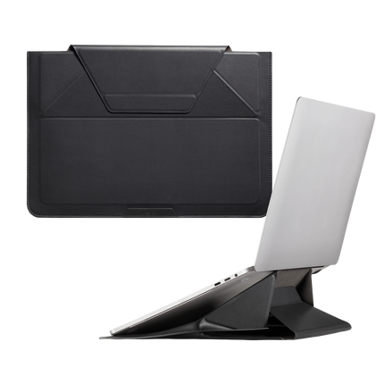 Macbook Air 13.6 Carry Sleeve Standlı Macbook Kılıfı - Siyah