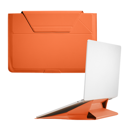 Macbook Air 13.6 Carry Sleeve Standlı Macbook Kılıfı - Turuncu