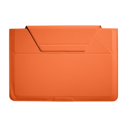 Macbook Air 13.6 Carry Sleeve Standlı Macbook Kılıfı - Turuncu 2