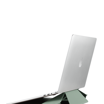 Macbook Air 13.6 Carry Sleeve Standlı Macbook Kılıfı - Yeşil 5