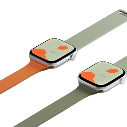 Watch 42mm Snap Band Sport Kordon - Su Yeşili 6