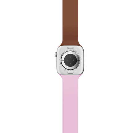 Watch 42mm Snap Duo Silikon Kordon - Kahverengi 3