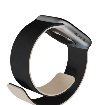 Watch 42mm Snap Duo Silikon Kordon - Siyah-Beyaz 5