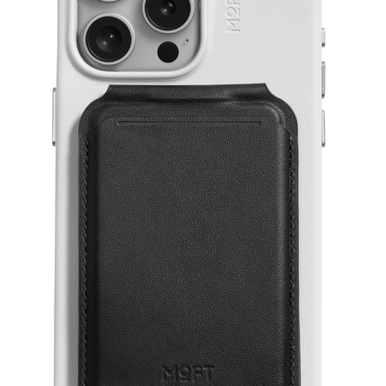 Flash Uyumlu Manyetik Standlı MagSafe Cüzdan - Siyah 2