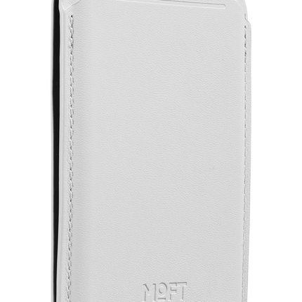 Flash Uyumlu Manyetik Standlı MagSafe Cüzdan - Beyaz 4
