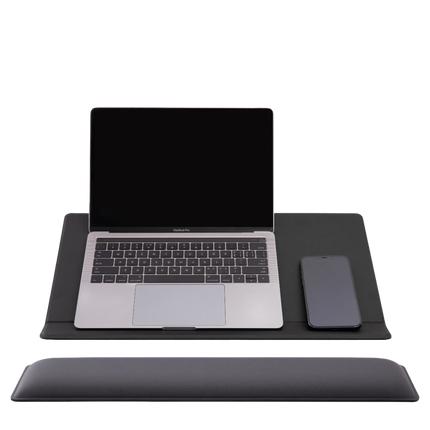 Smart Desk Mat NFC Özellikli 3 Kademeli Ayarlanabilir Masaüstü Standı - Siyah 2