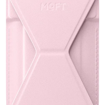 Snap-On Uyumlu Standlı MagSafe Cüzdan - Açık Pembe