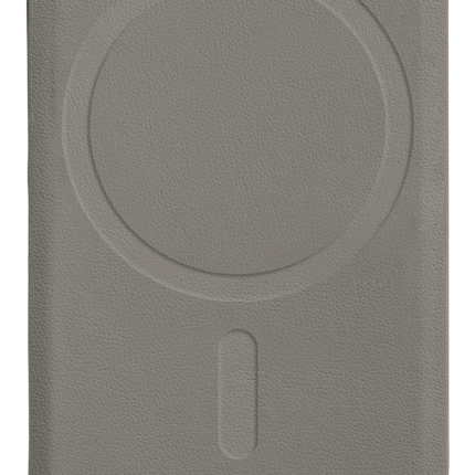 Snap-On Uyumlu Standlı MagSafe Cüzdan - Koyu Gri 2
