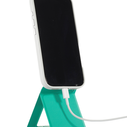 Snap Phone Uyumlu Katlanabilir Tripod Standlı MagSafe Cüzdan - Koyu Yeşil 10