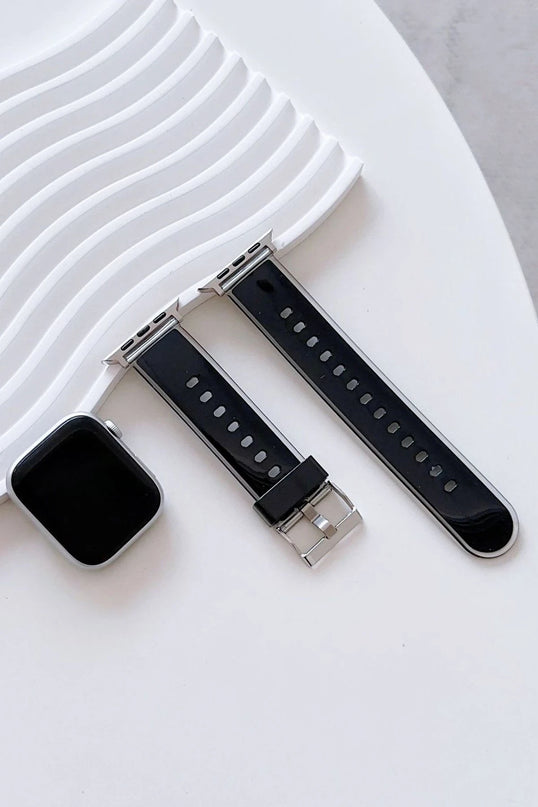 Watch 38mm Jelly Silikon Kordon - Siyah 2