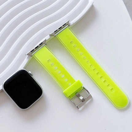 Watch 38mm Jelly Silikon Kordon - Yeşil 2