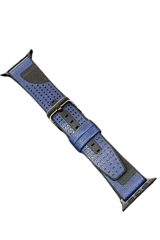 Watch 45mm Buff Deri Kordon - Lacivert 2