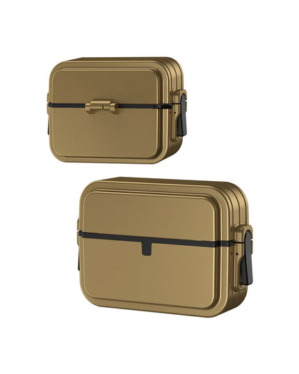 Airpods 3 (3.nesil) 404 Kilitli Kılıf - Gold 2