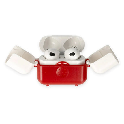 Airpods 3 (3.nesil) Basmalı Kılıf - Kırmızı 3