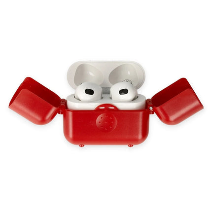 Airpods 3 (3.nesil) Basmalı Kılıf - Kırmızı 2 3