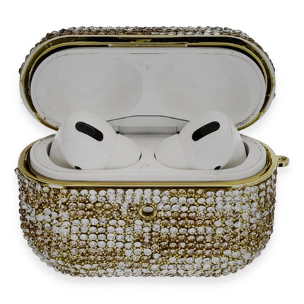 Airpods Pro 2 (2.nesil) Klor Taşlı Kılıf - Desen 6