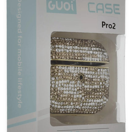 Airpods Pro 2 (2.nesil) Klor Taşlı Kılıf - Desen 6 4