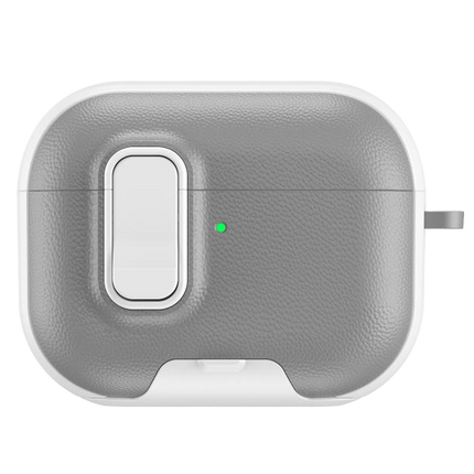 Airpods Pro 3 (3.nesil) Rova Deri Kılıf - Beyaz