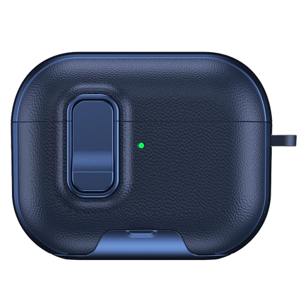 Airpods Pro 3 (3.nesil) Rova Deri Kılıf - Lacivert