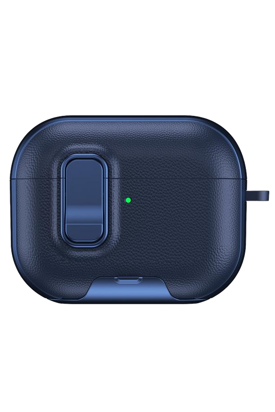 Airpods Pro 3 (3.nesil) Rova Deri Kılıf - Lacivert
