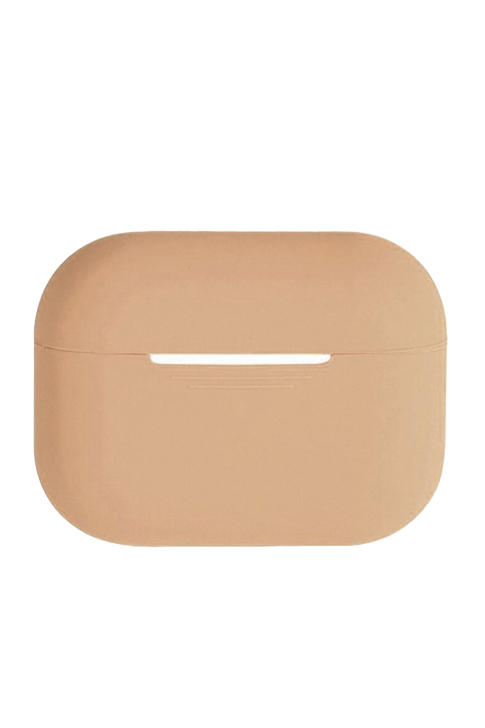 Airpods Pro 3 (3.nesil) Soft Silikon Kılıf - Bej