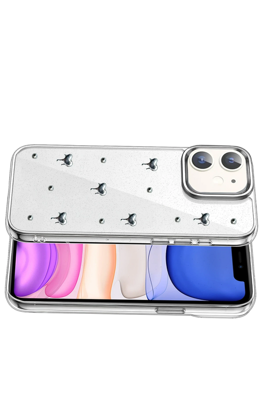 iPhone 11 Fiyonk Desenli Kapak Kılıf - Desen 1 3