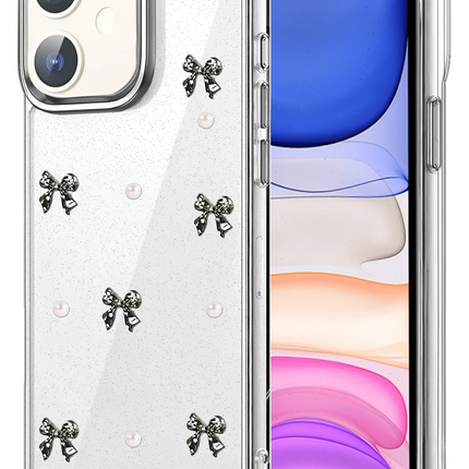 iPhone 11 Fiyonk Desenli Kapak Kılıf - Desen 8