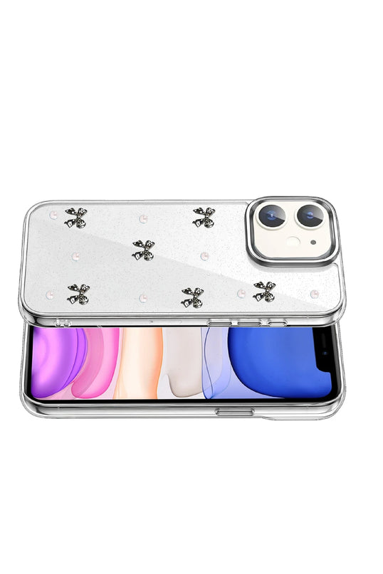 iPhone 11 Fiyonk Desenli Kapak Kılıf - Desen 8 2