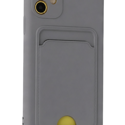 iPhone 11 Kelvin Kartvizitli Silikon Kılıf - Gri 2