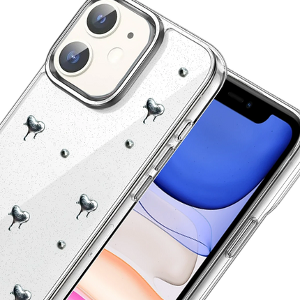 iPhone 12 Fiyonk Desenli Kapak Kılıf - Desen 1 2
