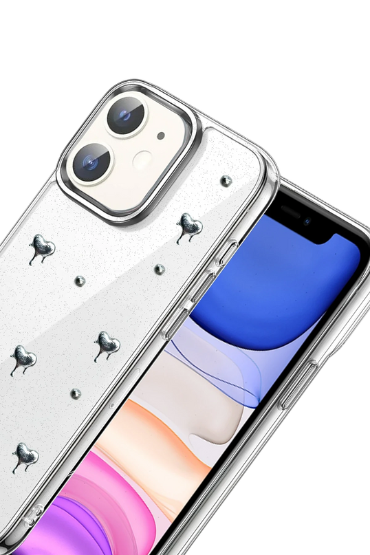 iPhone 12 Fiyonk Desenli Kapak Kılıf - Desen 1 2
