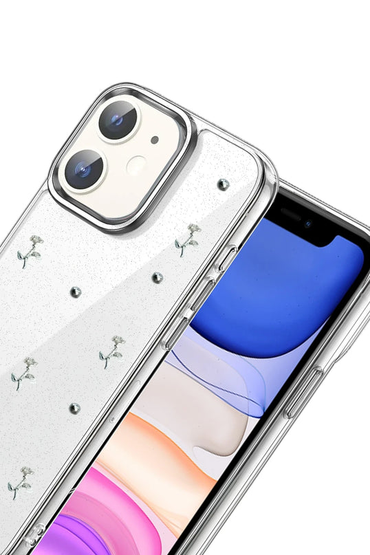 iPhone 12 Fiyonk Desenli Kapak Kılıf - Desen 4 2