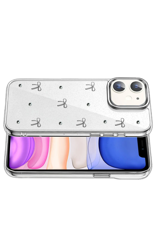 iPhone 12 Fiyonk Desenli Kapak Kılıf - Desen 5 3