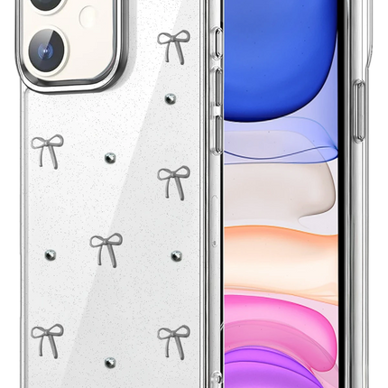 iPhone 12 Fiyonk Desenli Kapak Kılıf - Desen 5