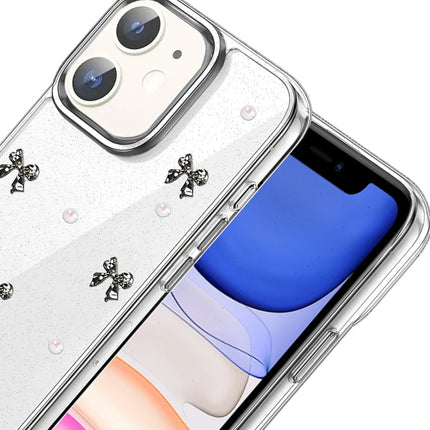 iPhone 12 Fiyonk Desenli Kapak Kılıf - Desen 8 3