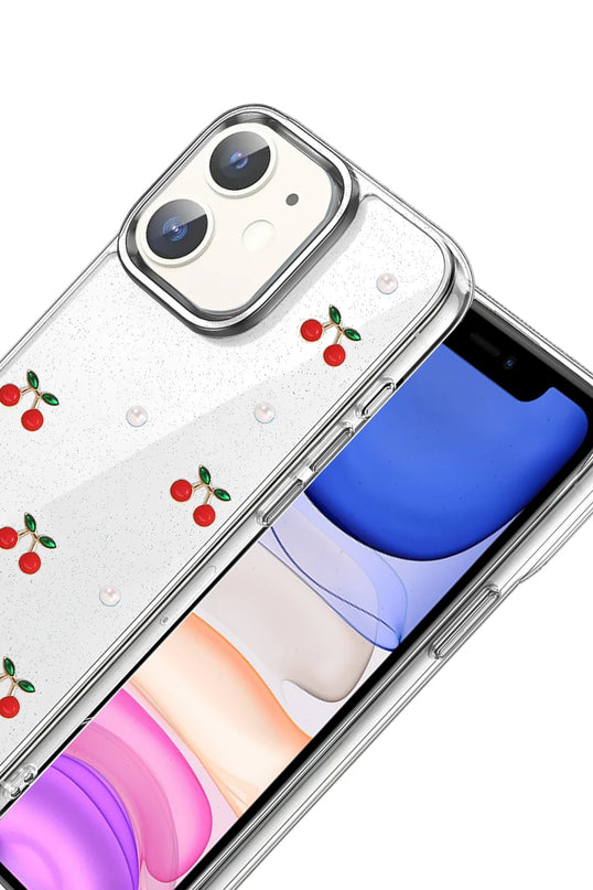 iPhone 12 Fiyonk Desenli Kapak Kılıf - Desen 9 2