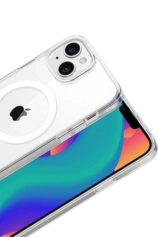 iPhone 14 Combo Sert Şeffaf Magsafe Kapak Kılıf 2