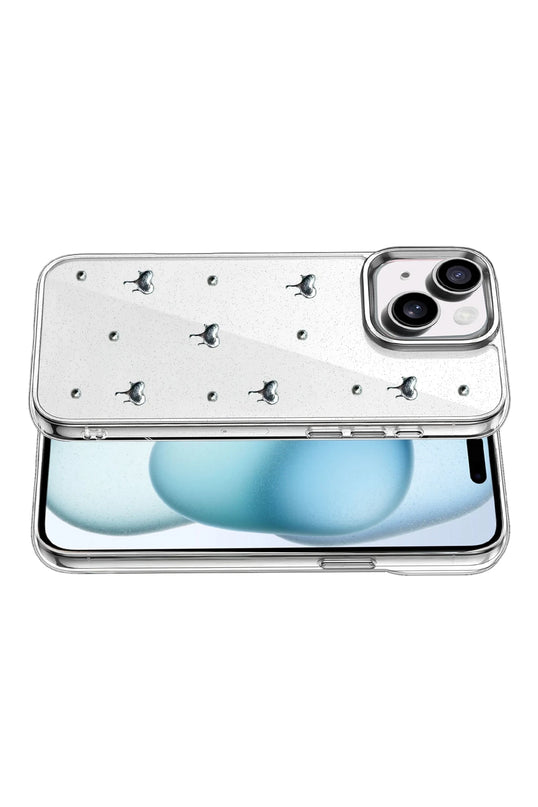 iPhone 14 Fiyonk Desenli Kapak Kılıf - Desen 1 3