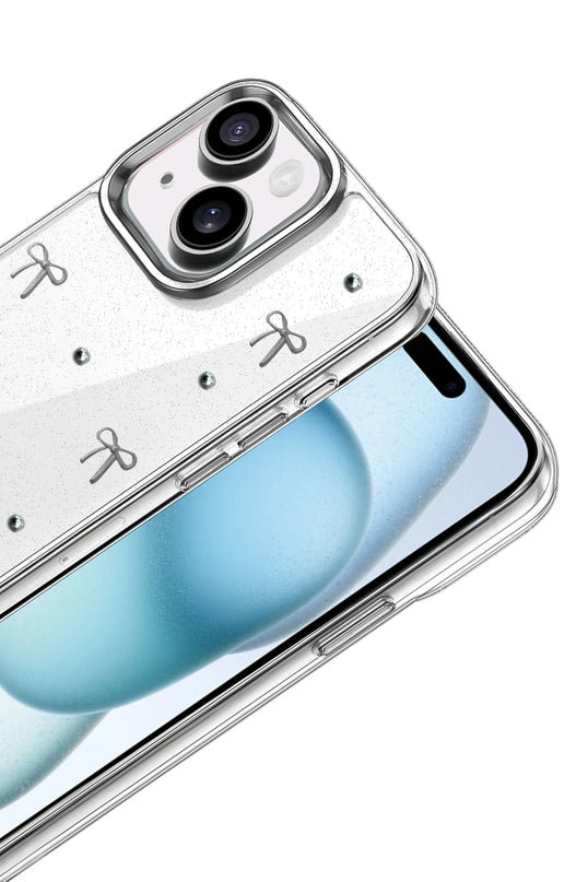 iPhone 14 Fiyonk Desenli Kapak Kılıf - Desen 5 2