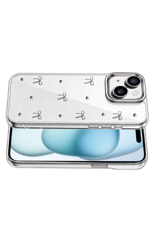 iPhone 14 Fiyonk Desenli Kapak Kılıf - Desen 5 3