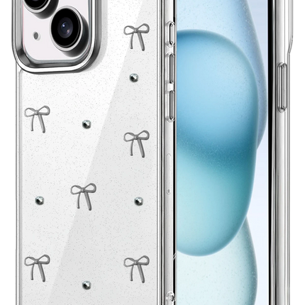 iPhone 14 Fiyonk Desenli Kapak Kılıf - Desen 5