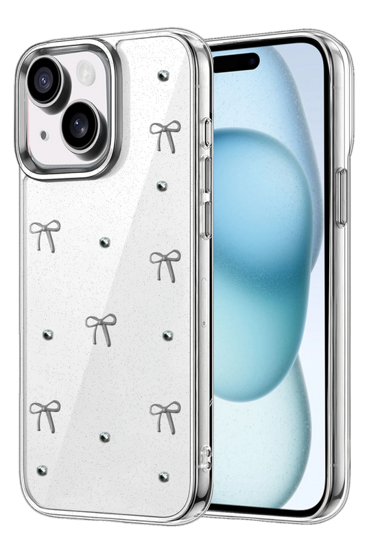 iPhone 14 Fiyonk Desenli Kapak Kılıf - Desen 5